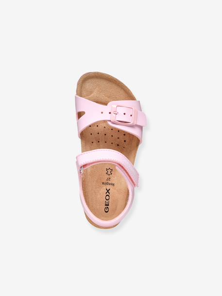 Adriel Girl C Sandals by GEOX® for Children blue+pale pink+rose 