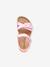 Adriel Girl C Sandals by GEOX® for Children blue+pale pink+rose 