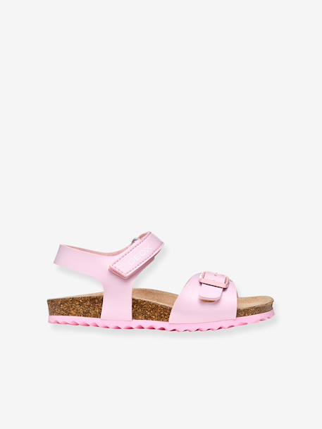 Adriel Girl C Sandals by GEOX® for Children blue+pale pink+rose 
