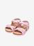Adriel Girl C Sandals by GEOX® for Children blue+pale pink+rose 