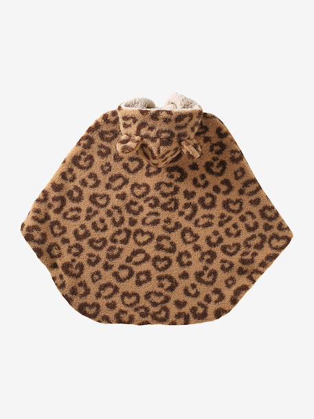 Travel Poncho Adaptable to Car Seat & Baby Carrier beige+cappuccino+ecru 