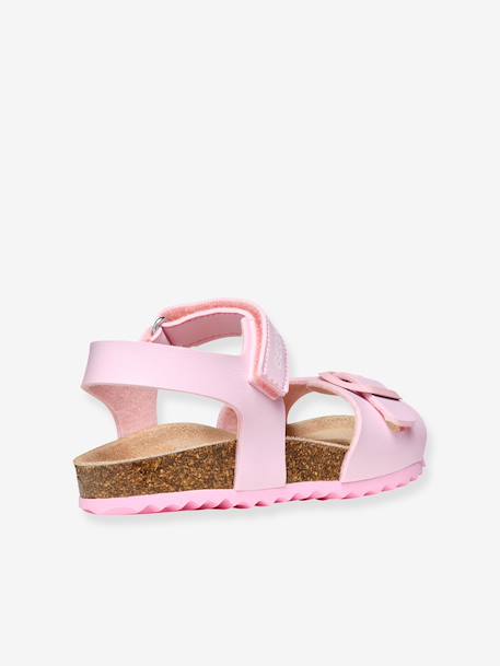 Adriel Girl C Sandals by GEOX® for Children blue+pale pink+rose 