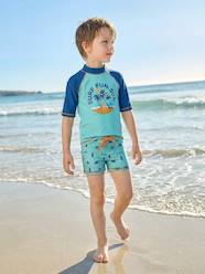 Boys-UV-Protection T-Shirt & Shorts Swim Set for Boys 