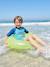 UV-Protection T-Shirt & Shorts Swim Set for Boys petrol blue 