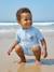 Baby UV Protection jumpsuit with built-in nappy sky blue 