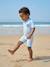 Baby UV Protection jumpsuit with built-in nappy sky blue 