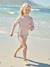 Two-Piece UV Protection Swimsuit for Girls pale pink 
