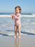 Long-Sleeved UV-Protection Swimsuit for Baby Girls pale pink 