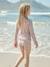 Two-Piece UV Protection Swimsuit for Girls pale pink 