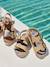 Synthetic Sandals for Boys beige 
