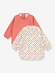 Nursery-Mealtime-Bibs-Pack of 2 sleeved bibs