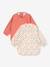 Pack of 2 sleeved bibs rose 