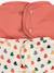Pack of 2 sleeved bibs rose 