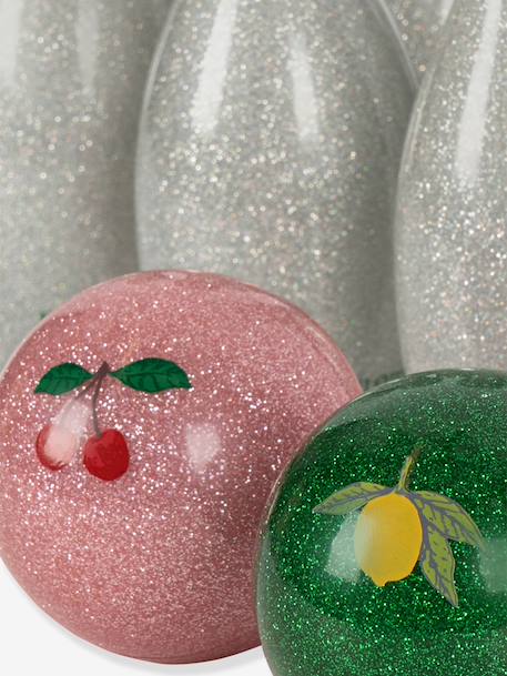 Glitter bowling multicoloured 
