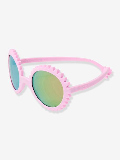 Flower sunglasses for kids beige+rose 