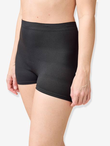 Pack of 2 Deluxe Maternity & Hospital Panties, Seamless, by CARRIWELL Black 