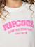 Girl's short-sleeved t-shirt ecru 