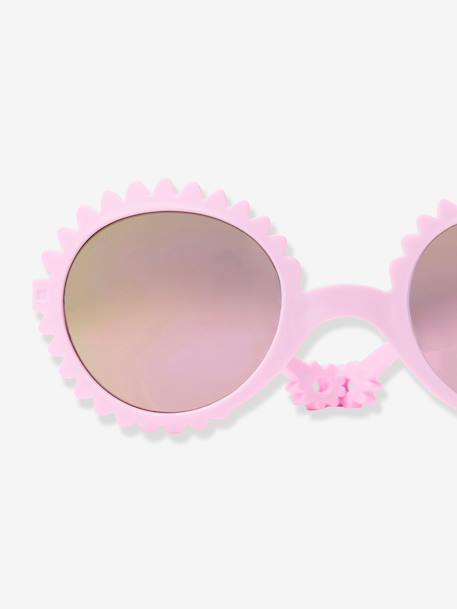 Flower sunglasses for kids beige+rose 