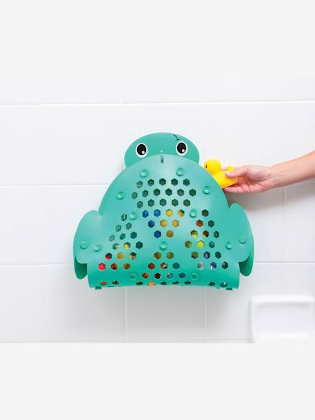 2-in-1 Bath Mat & Storage Basket, INFANTINO Blue 