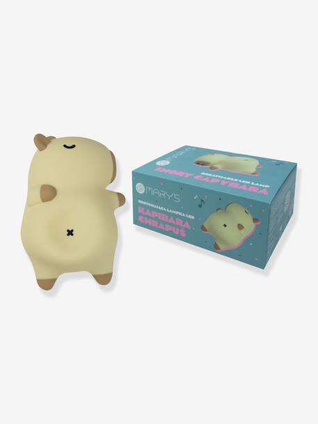 LED night light breathing Snory Capybara beige 