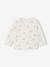 Newborn long-sleeved baby vest cappuccino+ecru+sage green 