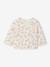 Newborn long-sleeved baby vest cappuccino+ecru+sage green 