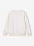 Crew neck sweatshirt for boys marl white+mauve 