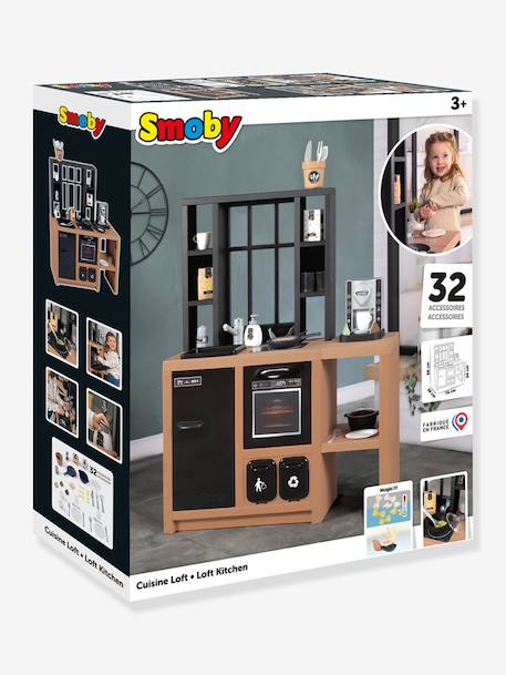 Loft kitchen brown 