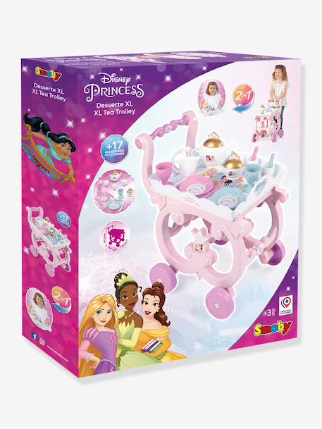 XL princess tea set trolley rose 