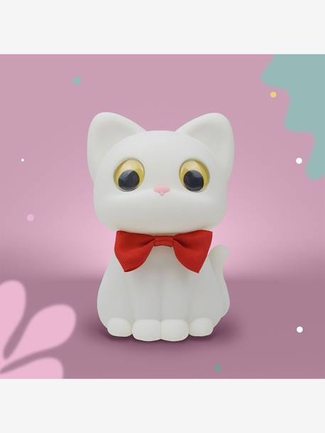 Decorative cat night light CUTE KITTY white 