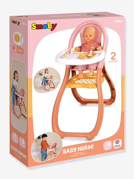 High chair for baby doll multicoloured 