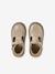 Soft Leather Pram Shoes for Babies, Designed for Crawling gold+rose 