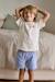 Boys' pyjama shorts ecru 