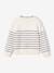 Long-sleeved jumper for girls navy blue+raspberry pink+rose 