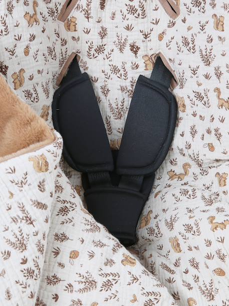Footmuff for outings cappuccino 