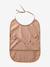 Pack of 2 round XL bibs hazel+mustard 