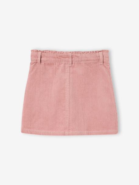 Skort for girls camel+mauve+navy blue 