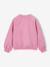 Sweatshirt with front motif for girls mauve 