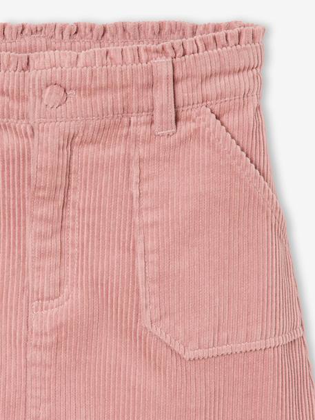 Skort for girls camel+mauve+navy blue 