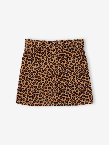 Skort for girls camel+mauve+navy blue 
