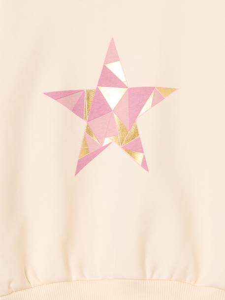 Sweatshirt for girls vanilla 
