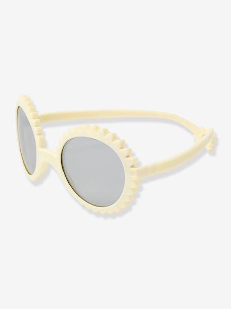 Flower sunglasses for kids beige+rose 