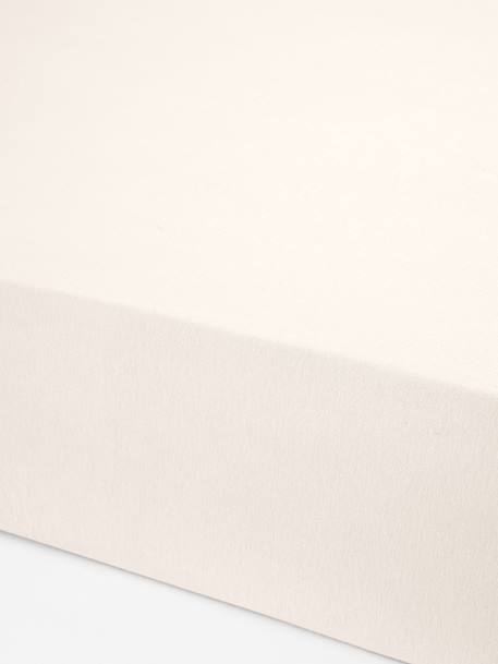 Pack of jersey fitted sheets for kids ecru 