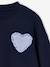 Sweatshirt for girls navy blue 