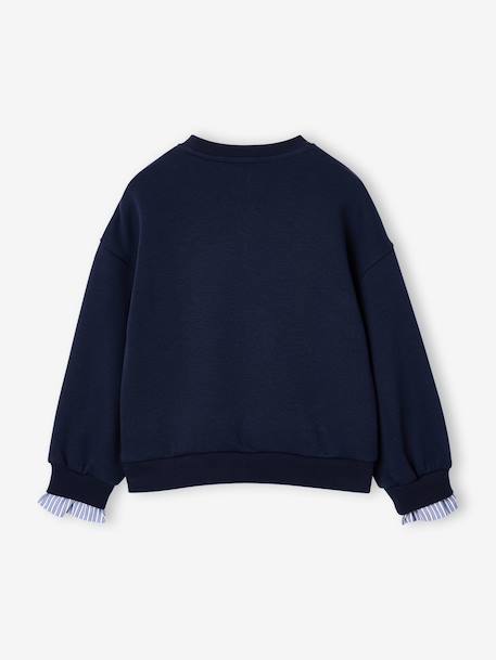 Sweatshirt for girls navy blue 