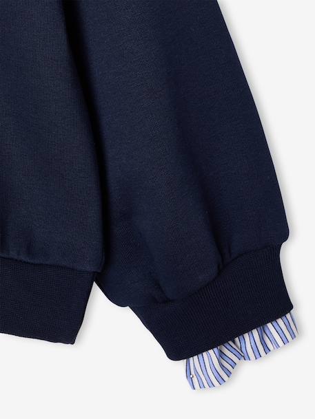 Sweatshirt for girls navy blue 