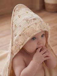 Baby-Bath cape and glove in cotton