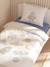 Duvet cover and pillowcase bedding set ecru 