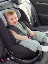 -Sleeveless Cotton Muslin Travel Jumpsuit with Moon & Stars Print