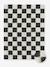 Rectangular Tiles rug grey 